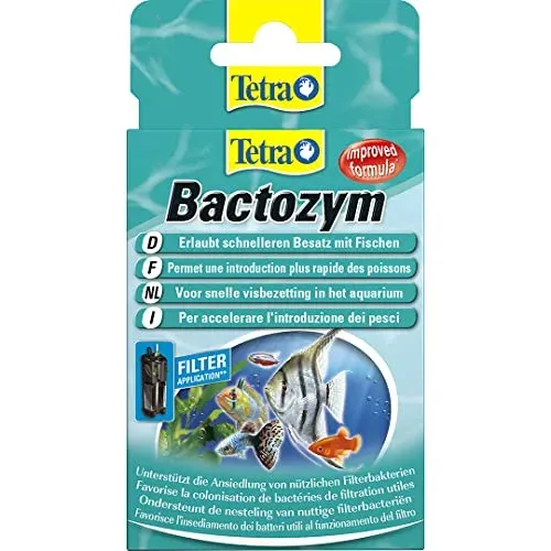 Tetra Bactozym activateur de filtre 10 gélules