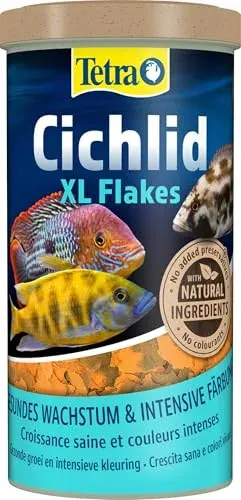 Tetra Cichlid XL Flakes 1 L, flocons pour cichlidés