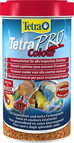 Tetra Pro Colour Crisps 500 ml, aliment pour poissons colorés