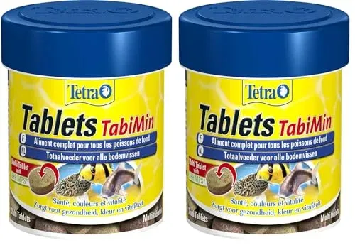 Tetra Tabimin : tablettes pour poissons de fond (lot de 2)