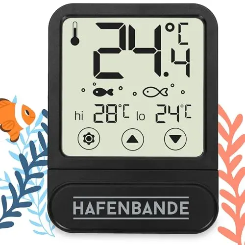 Thermomètre digital Hafenbande à coller, -10 à +60 °C