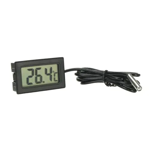 Thermomètre digital LCD à sonde externe pour aquarium