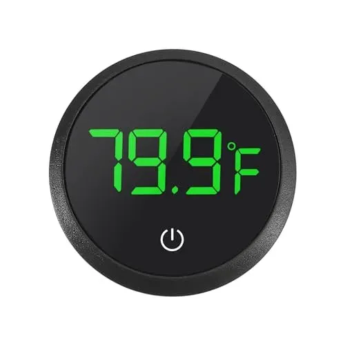 Thermomètre numérique LED DWEII pour eau douce et eau de mer