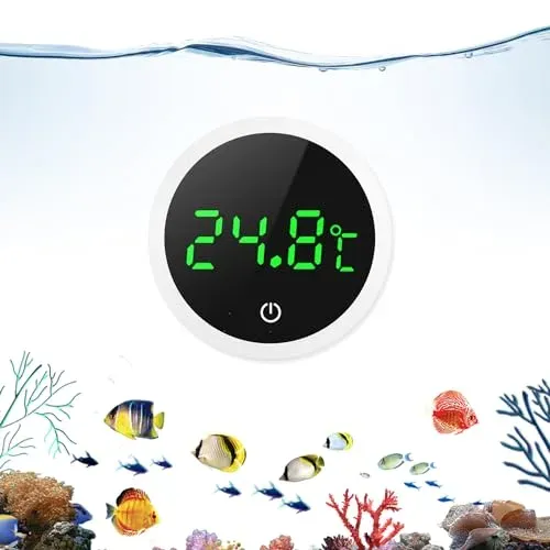Thermomètre numérique OQIMAX à écran LED pour aquarium