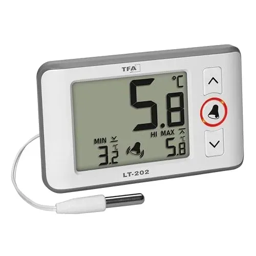 Thermomètre numérique TFA Dostmann à sonde pour aquarium