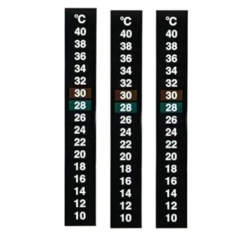 Lot de 3 thermomètres autocollants pour aquarium CENPEK