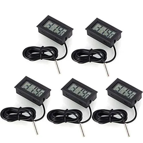 Thermomètres digitaux LCD DollaTek avec sonde