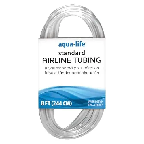 Tuyau d'air Penn-Plax ST8 souple 2,4 m pour aquarium