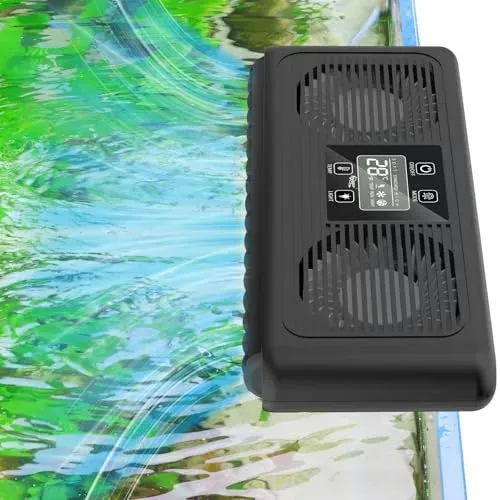 Ventilateur hygger 140 pour refroidir l'aquarium
